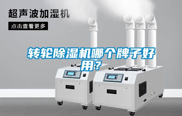 轉輪除濕機哪個牌子好用？