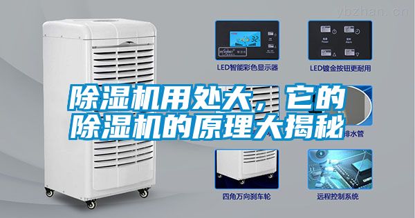除濕機用處大，它的除濕機的原理大揭秘