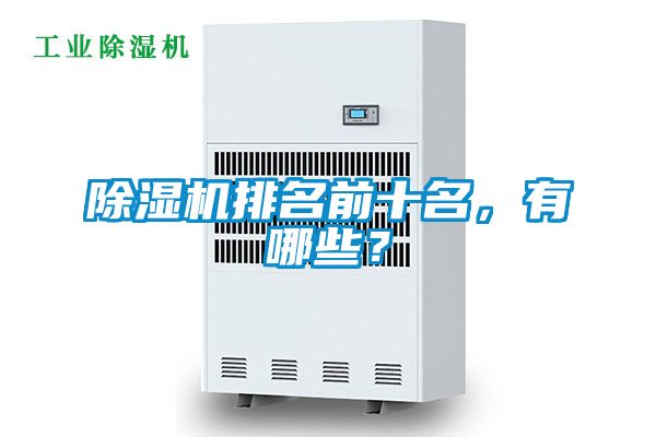 除濕機(jī)排名前十名，有哪些？