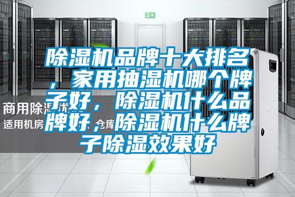 除濕機品牌十大排名，家用抽濕機哪個牌子好，除濕機什么品牌好，除濕機什么牌子除濕效果好