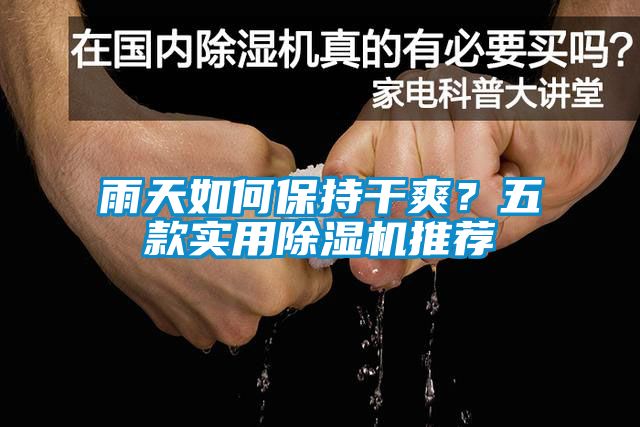 雨天如何保持干爽？五款實(shí)用除濕機(jī)推薦
