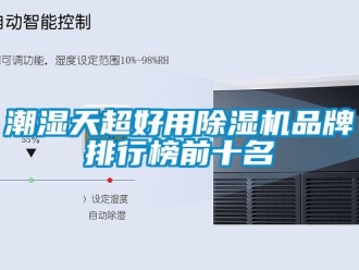 企業(yè)新聞潮濕天超好用除濕機品牌排行榜前十名