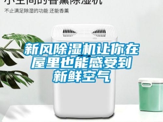 知識百科新風除濕機讓你在屋里也能感受到新鮮空氣