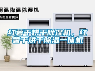 行業新聞紅薯干烘干除濕機，紅薯干烘干除濕一體機
