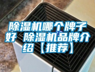 企業新聞除濕機哪個牌子好 除濕機品牌介紹【推薦】