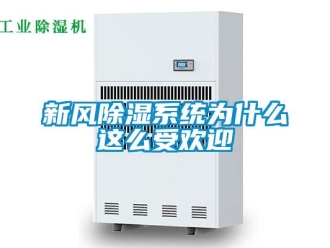 知識百科新風除濕系統為什么這么受歡迎