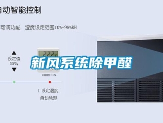 知識(shí)百科新風(fēng)系統(tǒng)除甲醛