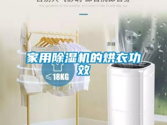 行業(yè)新聞家用除濕機的烘衣功效