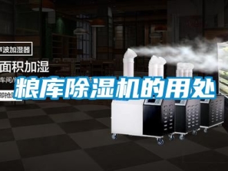 行業(yè)新聞糧庫除濕機的用處
