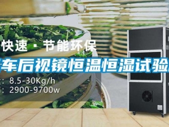 知識百科汽車后視鏡恒溫恒濕試驗箱