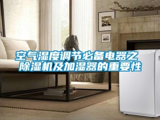 行業新聞空氣濕度調節必備電器之 除濕機及加濕器的重要性