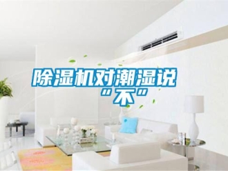 企業(yè)新聞除濕機(jī)對(duì)潮濕說“不”