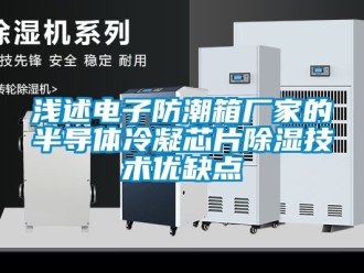 常見問題淺述電子防潮箱廠家的半導體冷凝芯片除濕技術優缺點