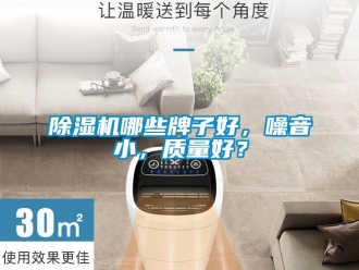 行業新聞除濕機哪些牌子好，噪音小，質量好？