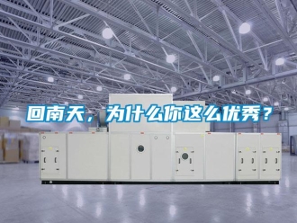 行業新聞回南天，為什么你這么優秀？