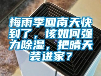 常見問題梅雨季回南天快到了，該如何強力除濕，把晴天裝進家？