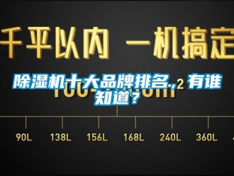 企業(yè)新聞除濕機(jī)十大品牌排名，有誰(shuí)知道？