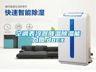 行業(yè)新聞空調(diào)表冷器降溫除濕能力圖.docx