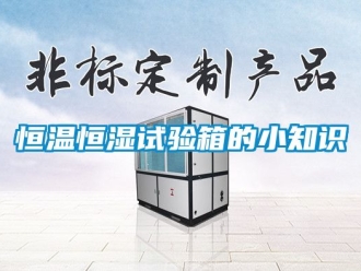 知識百科恒溫恒濕試驗(yàn)箱的小知識