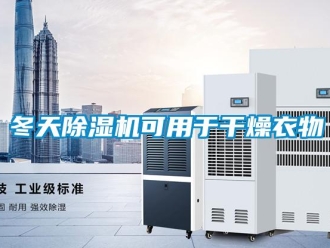 企業(yè)新聞冬天除濕機(jī)可用于干燥衣物