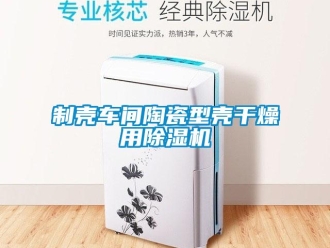 知識百科制殼車間陶瓷型殼干燥用除濕機
