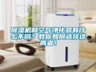 常見問題除濕機和空氣凈化器有什么不同？教你如何選擇這兩者！
