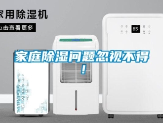 常見(jiàn)問(wèn)題家庭除濕問(wèn)題忽視不得！