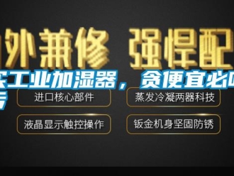 行業新聞買工業加濕器，貪便宜必吃虧