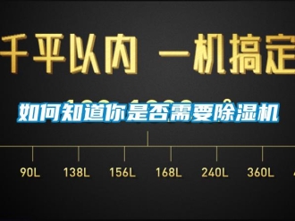 常見問題如何知道你是否需要除濕機