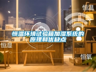 知識百科恒溫環(huán)境試驗箱加濕系統(tǒng)的原理和優(yōu)缺點