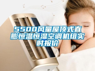 常見問題5500風量屋頂式直膨恒溫恒濕空調(diào)機組實時報價