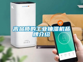 企業新聞高品質的工業抽濕機品牌介紹