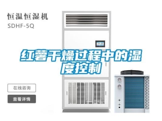 行業新聞紅薯干燥過程中的濕度控制