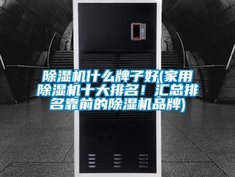 企業新聞除濕機什么牌子好(家用除濕機十大排名！匯總排名靠前的除濕機品牌)