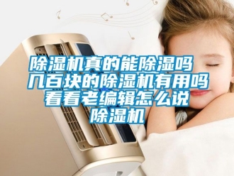 行業新聞除濕機真的能除濕嗎 幾百塊的除濕機有用嗎 看看老編輯怎么說 除濕機