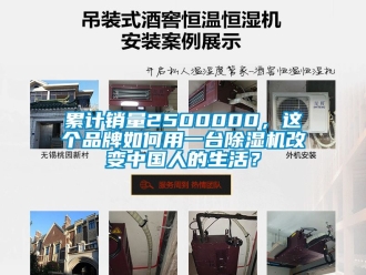 企業新聞累計銷量2500000，這個品牌如何用一臺除濕機改變中國人的生活？