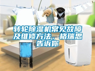 常見問題轉輪除濕機常見故障及維修方法，格瑞思告訴你