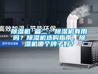 企業新聞除濕機 篇二：除濕機有用嗎？除濕機選購指南，除濕機哪個牌子好？