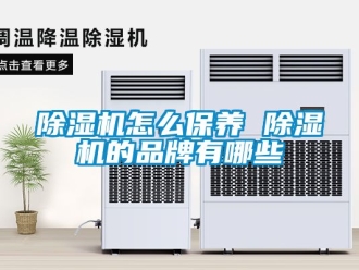 企業(yè)新聞除濕機怎么保養(yǎng) 除濕機的品牌有哪些