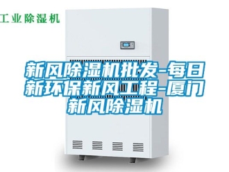 常見問題新風除濕機批發(fā)-每日新環(huán)保新風工程-廈門新風除濕機