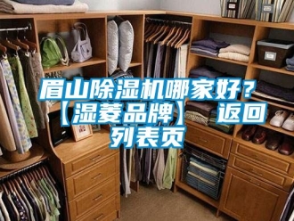 企業新聞眉山除濕機哪家好？【濕菱品牌】 返回列表頁