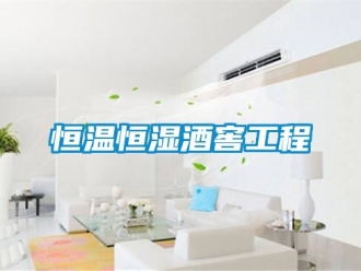 知識(shí)百科恒溫恒濕酒窖工程