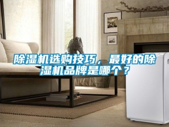 企業新聞除濕機選購技巧，最好的除濕機品牌是哪個？