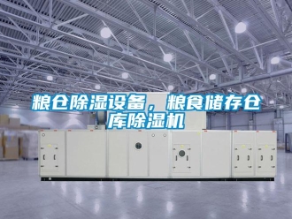 行業(yè)新聞糧倉除濕設(shè)備，糧食儲存?zhèn)}庫除濕機