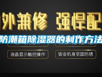 行業新聞防潮箱除濕器的制作方法
