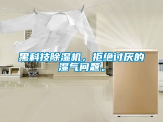 行業新聞黑科技除濕機，拒絕討厭的濕氣問題。