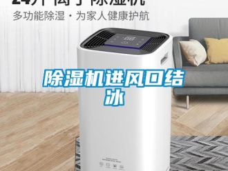 行業新聞除濕機進風口結冰