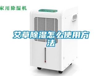 企業新聞艾草除濕怎么使用方法