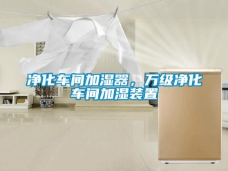 行業(yè)新聞凈化車間加濕器，萬級凈化車間加濕裝置