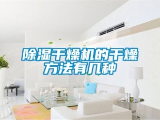 企業新聞除濕干燥機的干燥方法有幾種
